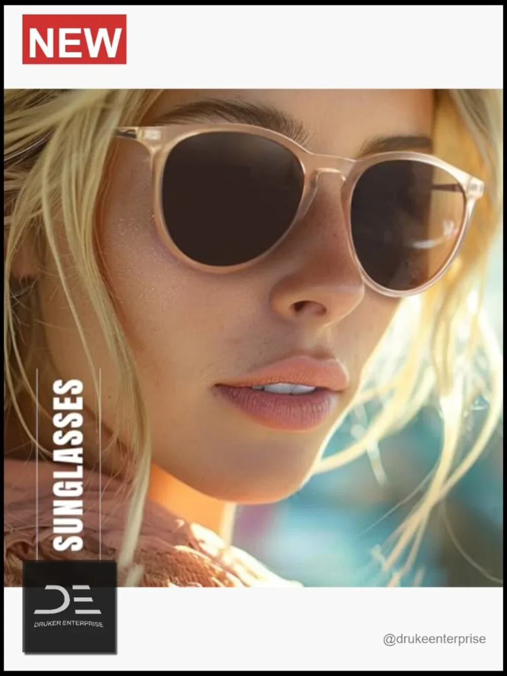 Polarized Round Retro Sunglasses UV400 Protection Unisex